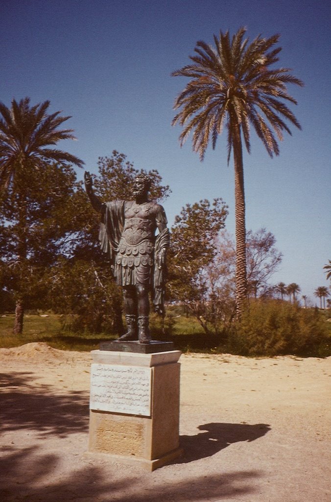 Statue of Septimius Severus, native of Lepcis by P.Mrazek