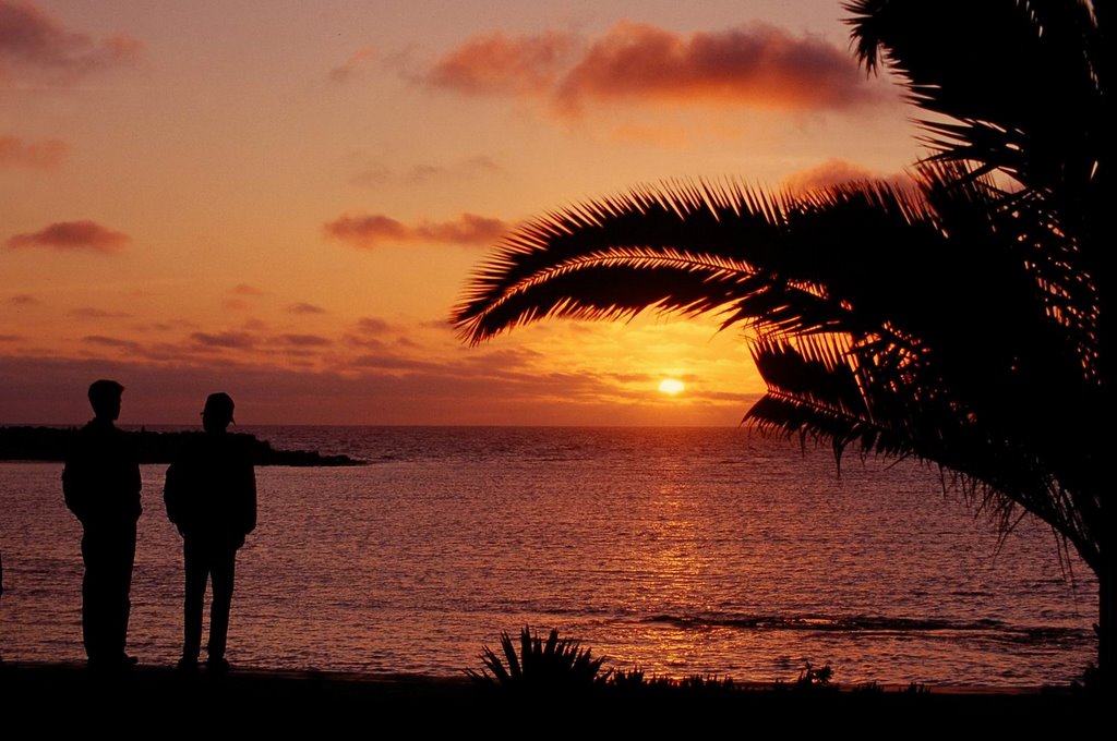 Sunset at Swakopmund .fg by Giraudon Francis