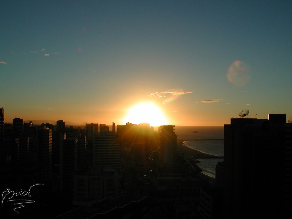 Por do sol em Fortaleza2, CE by ecedric