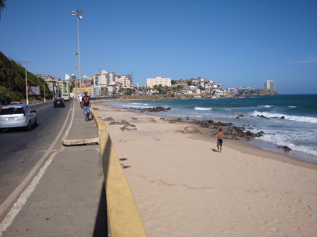 Av. Oceânica - beira mar - Salvador - BA - nov/2008 by Henrique de BORBA