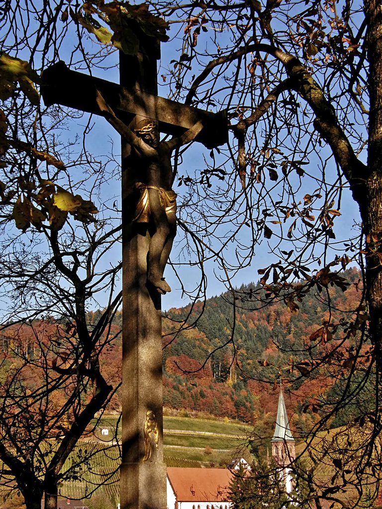 Glottertal Wegkreuz by Salvatore2008Patricia2011