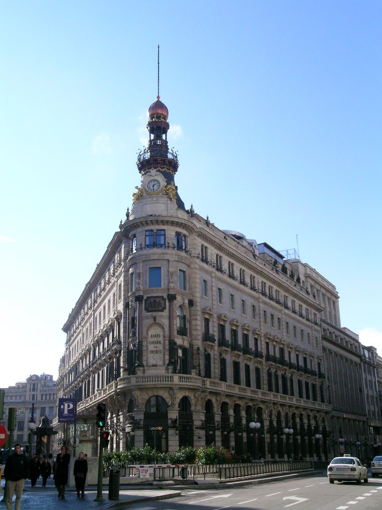 Banco Español de crédito - Madrid - Spain by ariancabef