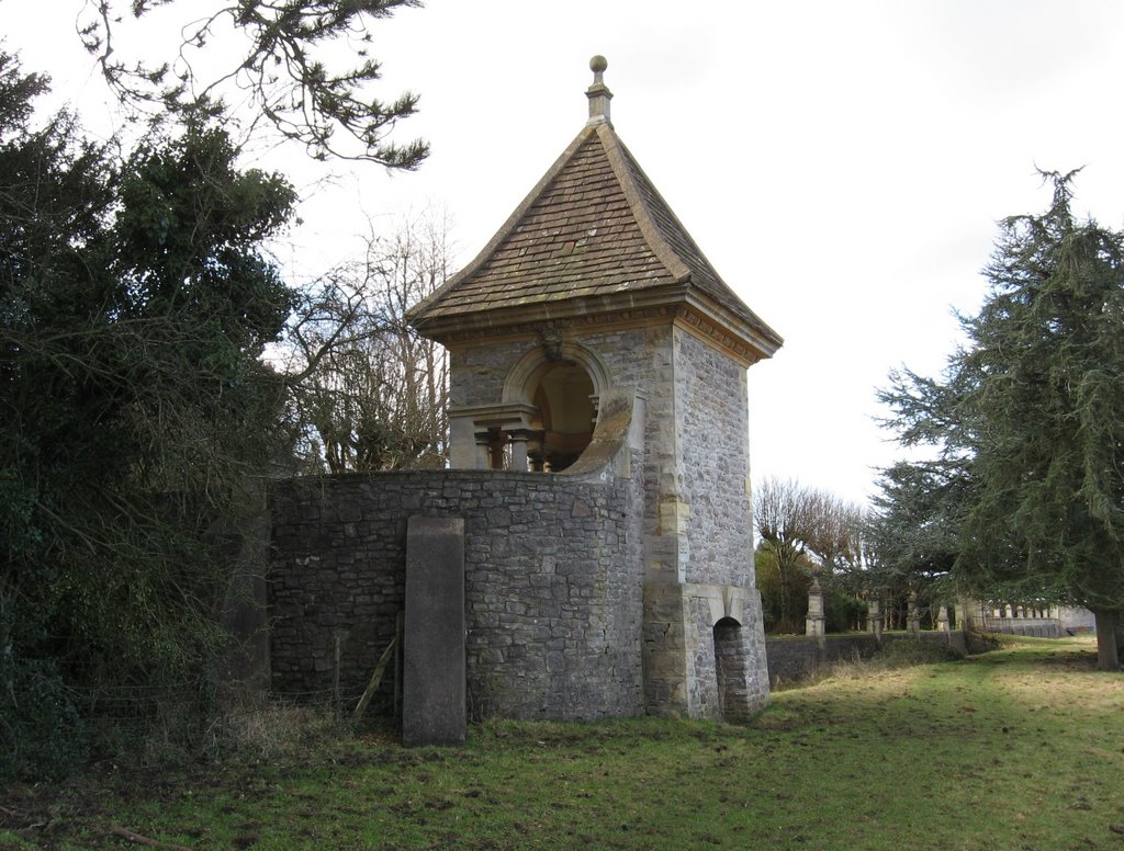 Gazebo, Barrow Court. by Bob&Anne Powell