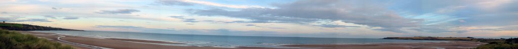 View of Lunan Bay (panoramic) by Marco Anastasi