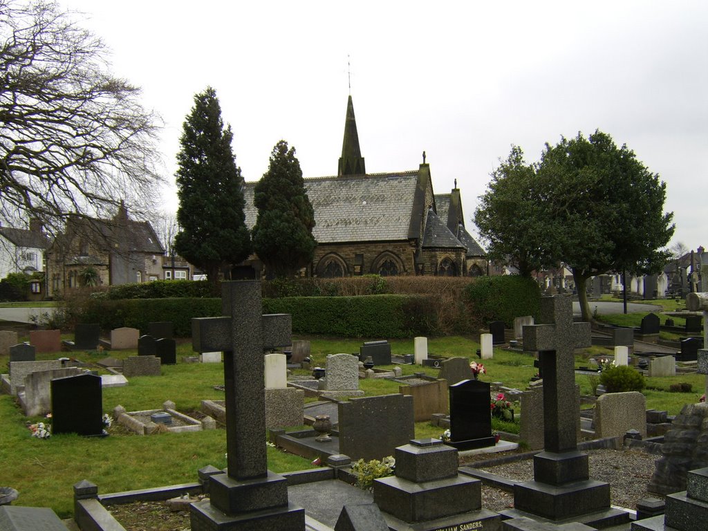 Cemetery view, Witton Church by Bigdutchman