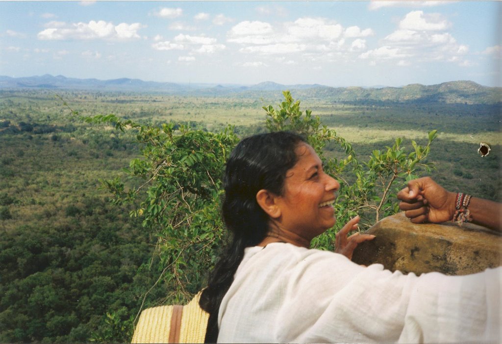 View from sigiriya by Jan Matthieu