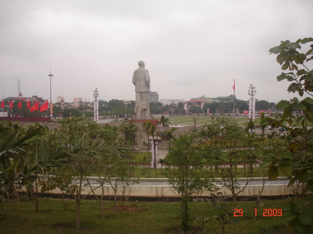 Ho chi minh Square by camera giám sát Minh…