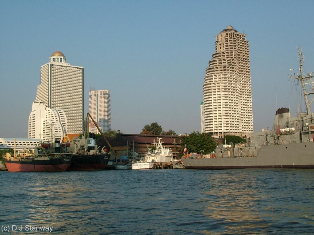 Navy Ship - Bangkok by dstanway