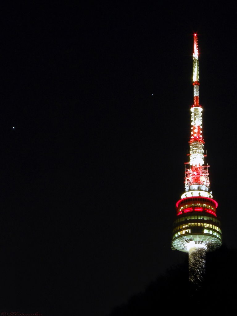 Seoul Tower by Zlojvovka