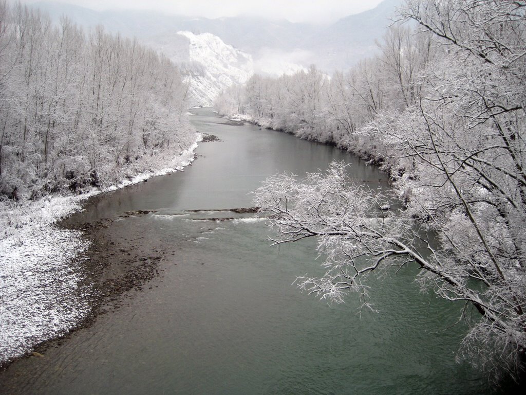 Fiume Reno a Marzabotto, scatto di Giorgio Bartolommei by Giorgio Bartolommei