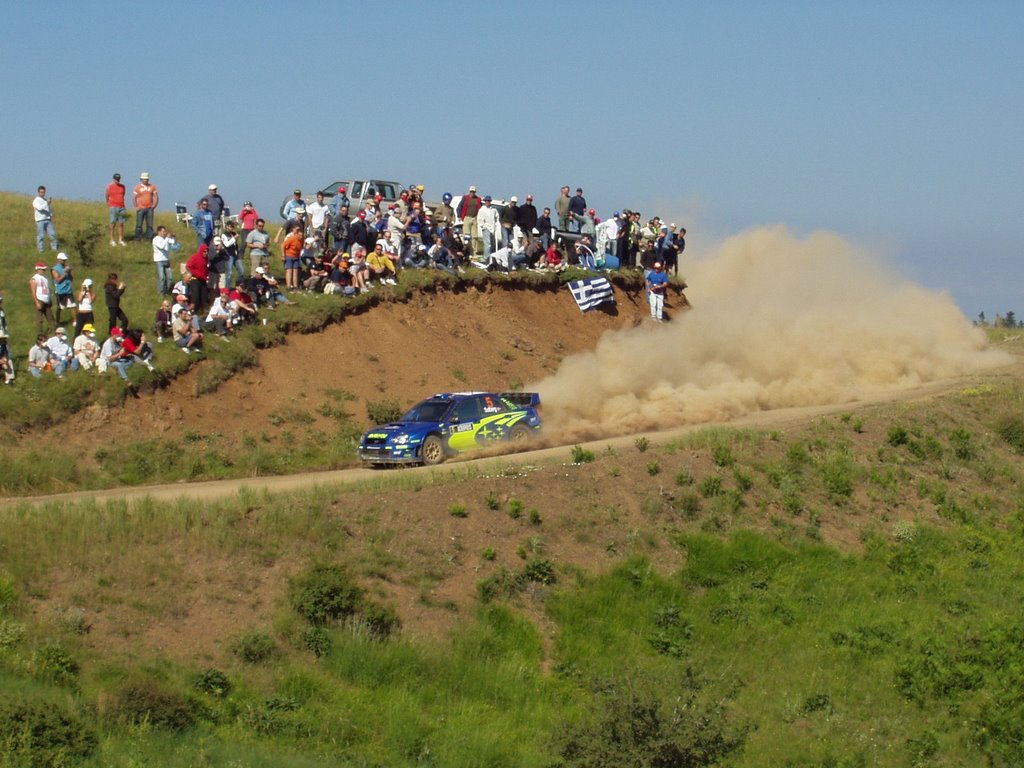 Peter Solberg - Philip Mills, Acropolis Rally 2005 by John-Ara