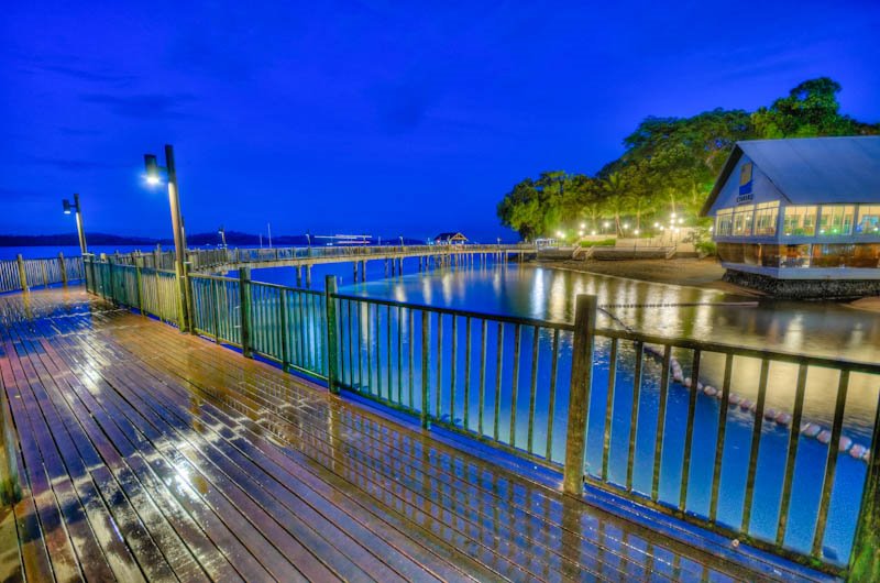 Blue Hour on Boardwalk by espion