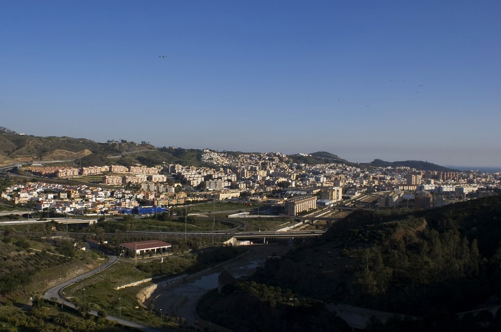 Málaga desde El Limonero by Antonio Báez