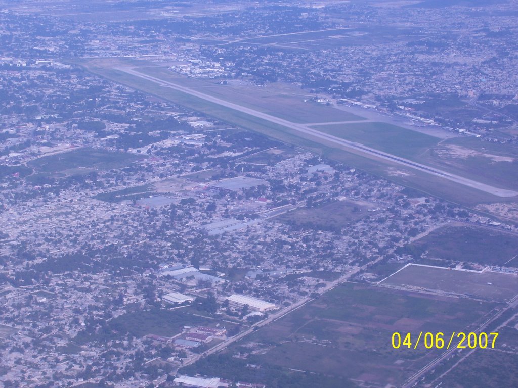 Toussaint Louverture Airport and vicinities on Port-au-Prince by Cesar O. Rocha