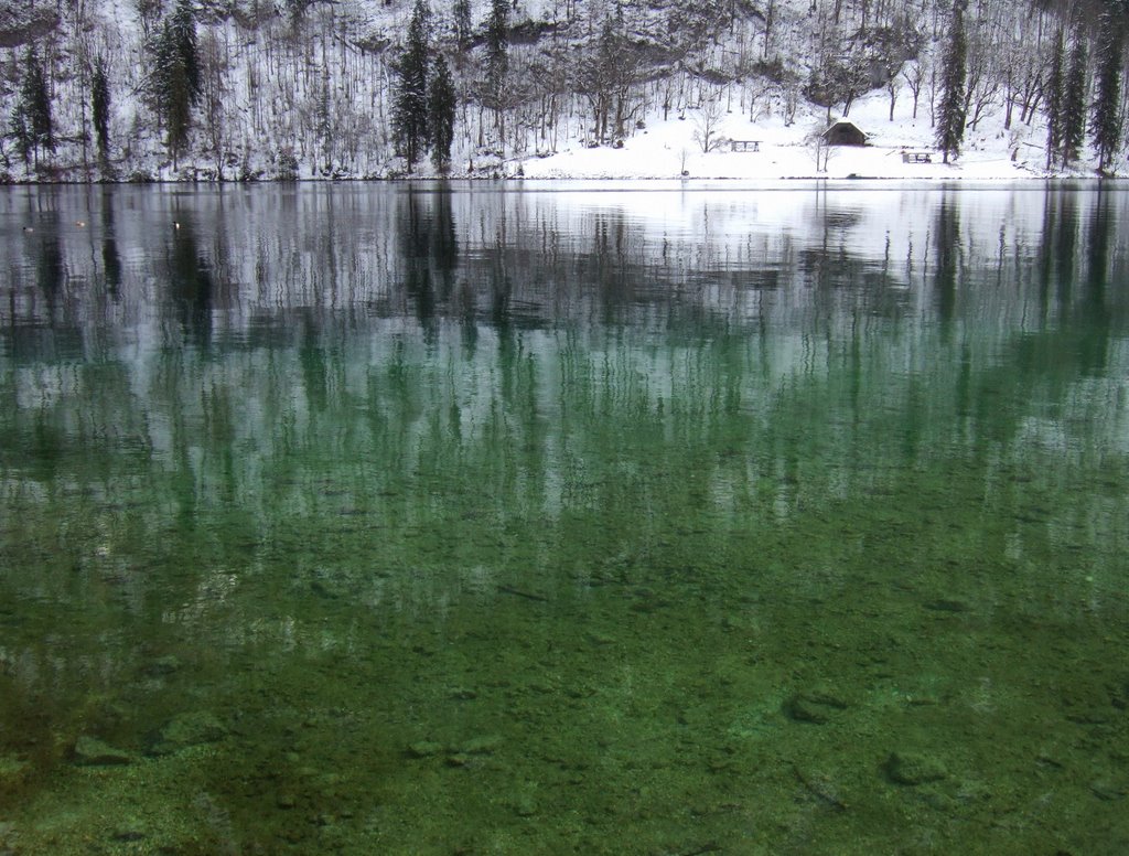 Konigssee lake, still waters... by adutza01