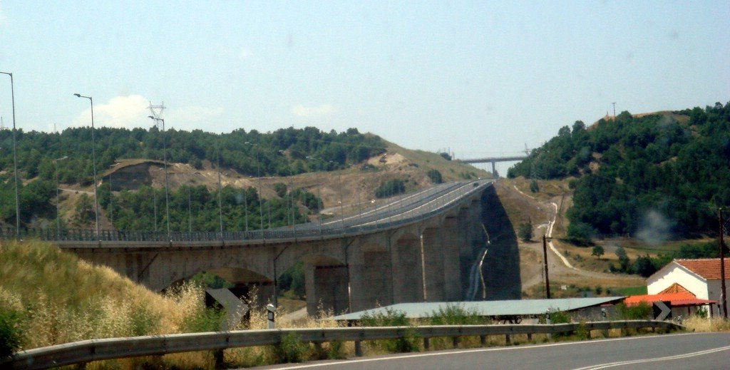 Egnatia motorway under construction - Grevena, Greece by Marina Sp.