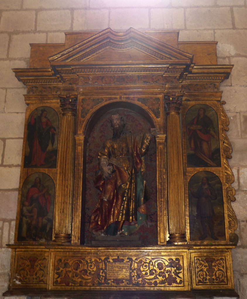 Retablo de la Basilica de San Prudencio,Armentia. by jetxea