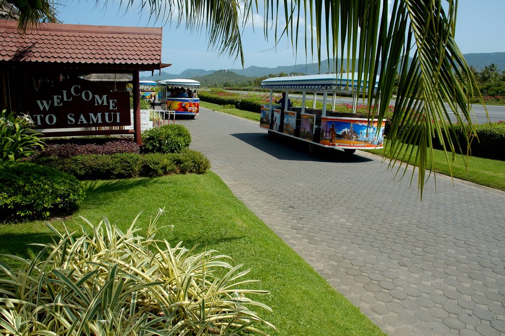 Koh Samui Airport by fjodolf