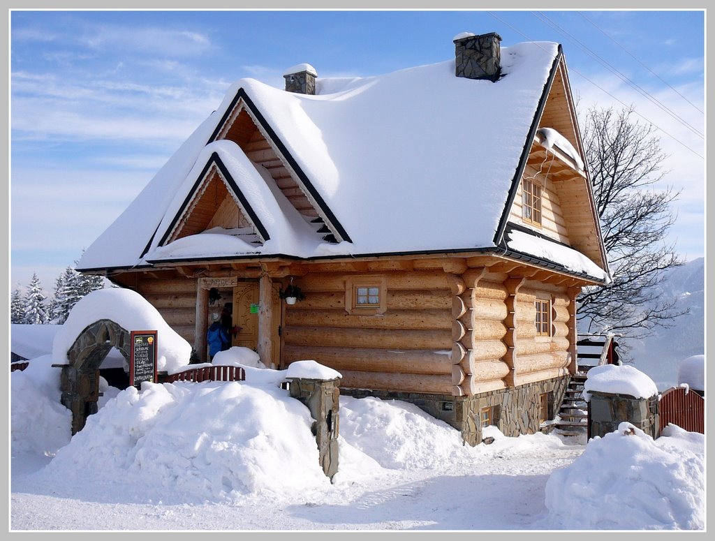 Log cabin in Gubalówka by Martin Bozik