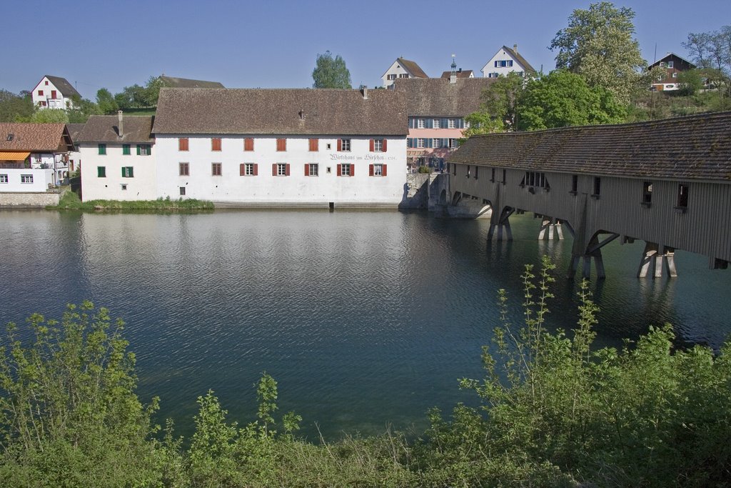 Brücke Rheinau by SutterE