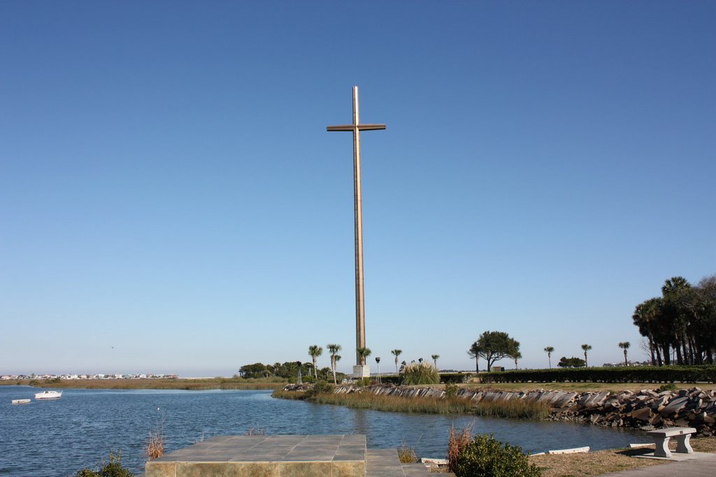 Mission of Nombre de Dios. The Great Cross. by Robert Lam