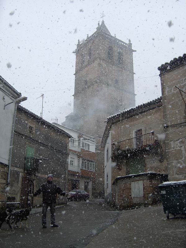 Aldeadávila nevando by skaynet