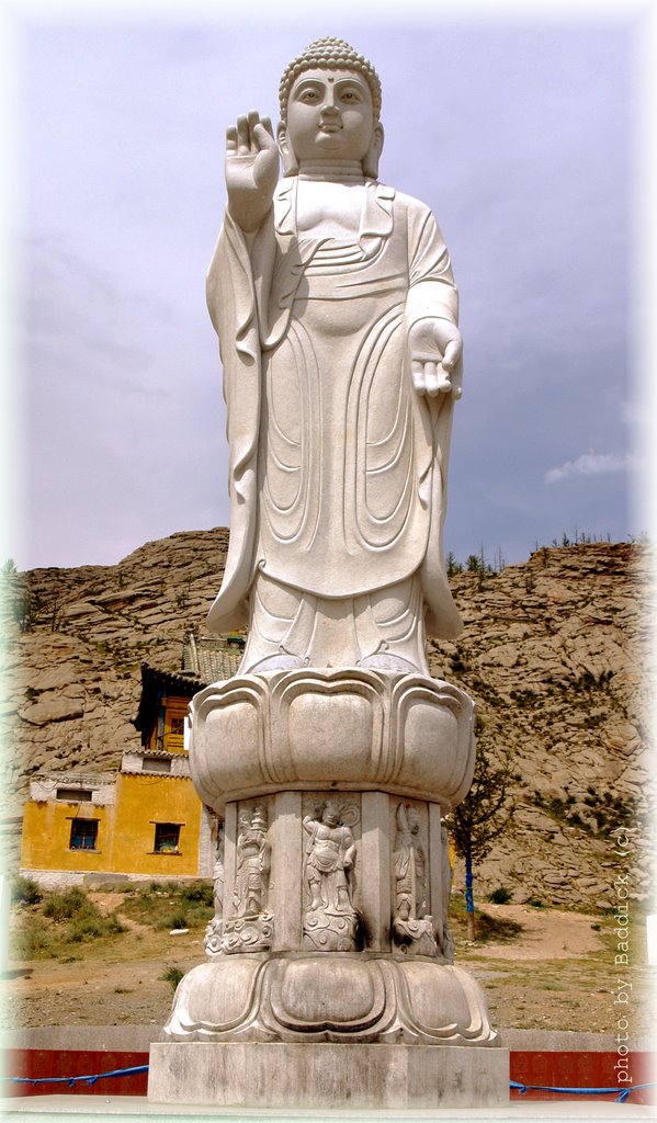 Buddha statue Tsetserleg Mongolia by Baddick aka BaD