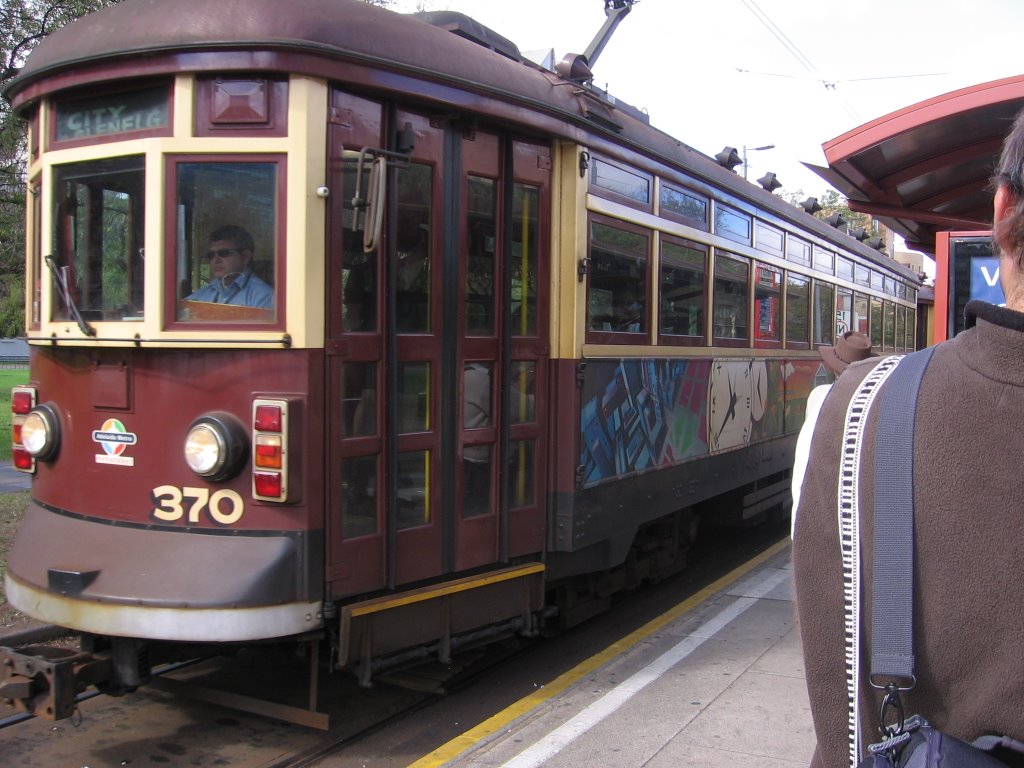 Glenelg Tram by Andrew Tweedie