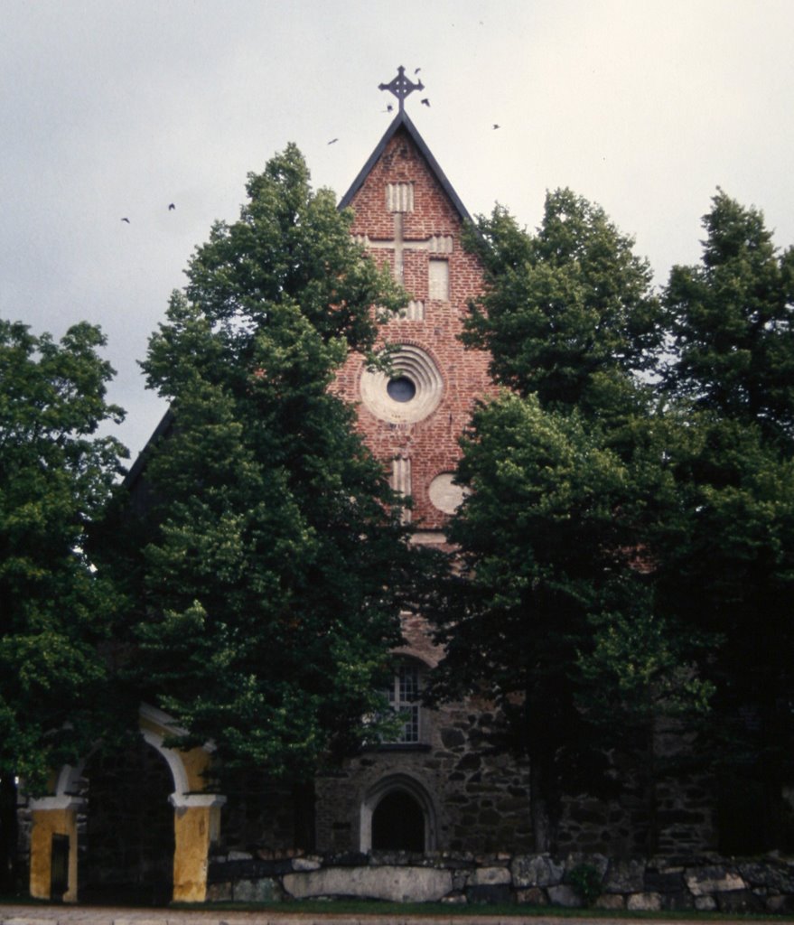 Turku, Church of St Maria From 15 Century, 1 Aug 1993 by Johanan Järvinen