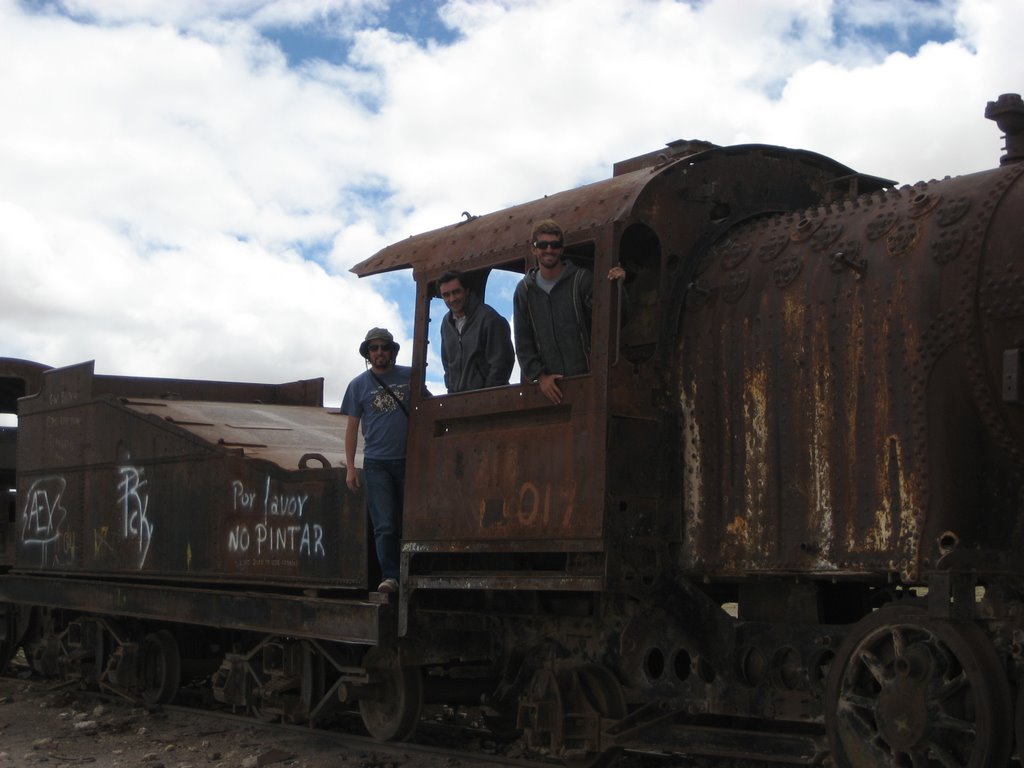 Uyuni - Train Cemetery by Pedro Miranda