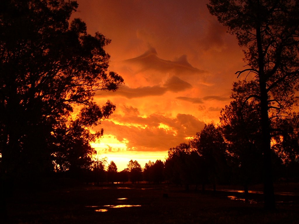 Outback Sunset by JUD