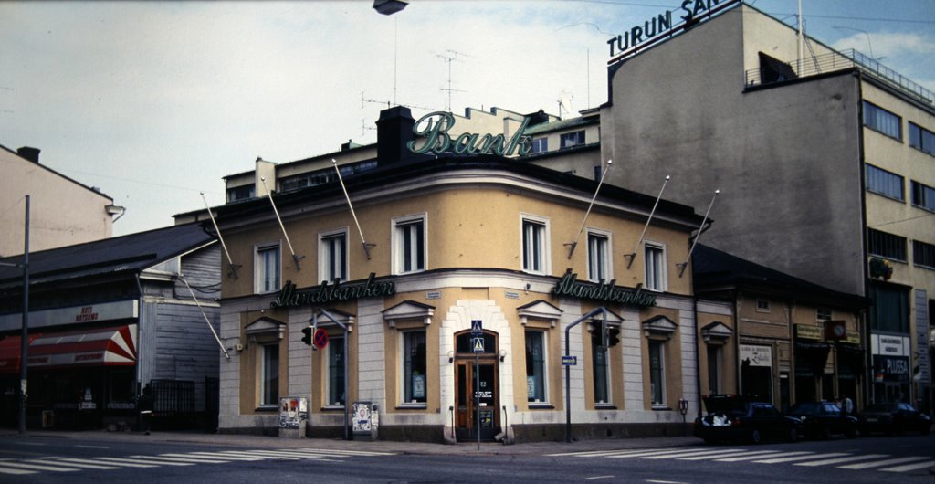 Turku, Center, Ålandsbanken, 31 July 1993 by Johanan Järvinen