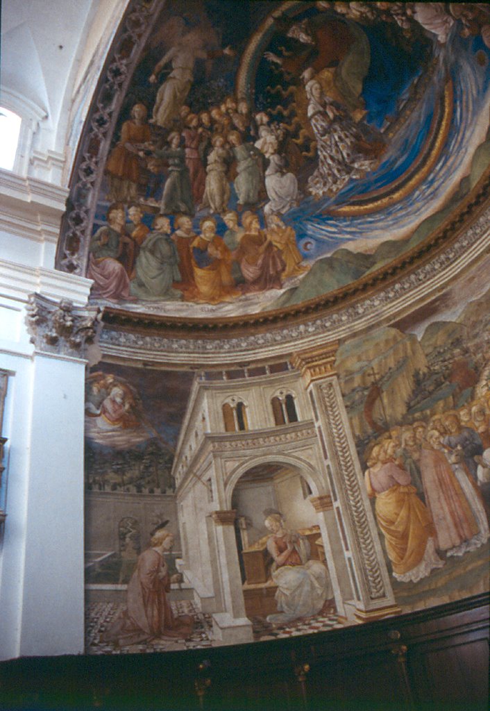 Affreschi di Filippo Lippi nell'abside del Duomo, Spoleto by Alessandro Paccagnin…