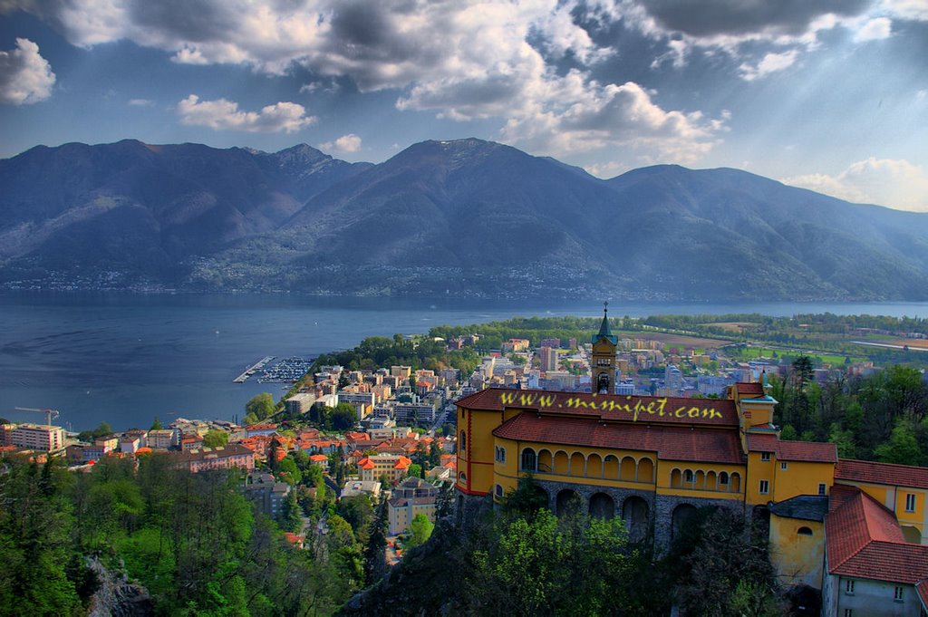 Madonna dell Sasso, Locarno, Switzerland, HDR by © mimipet.com