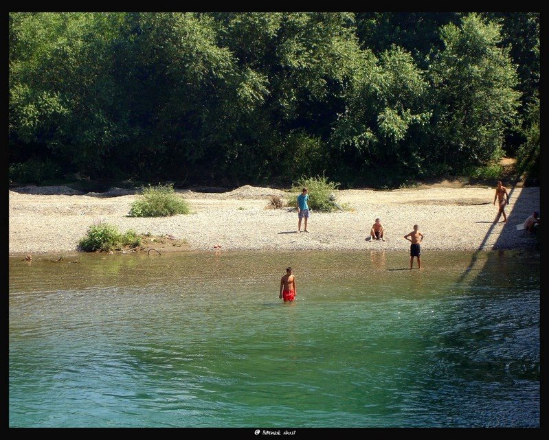 Drini River by Bardhok Ndoji