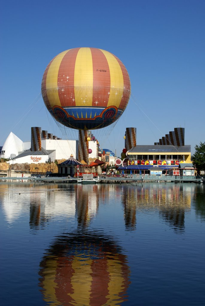 Disney air balloon by disneyfreak