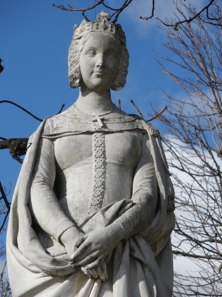 Marguerite de Provence - Reine de France - Jardin du Luxembourg by DESRENTES ERIC