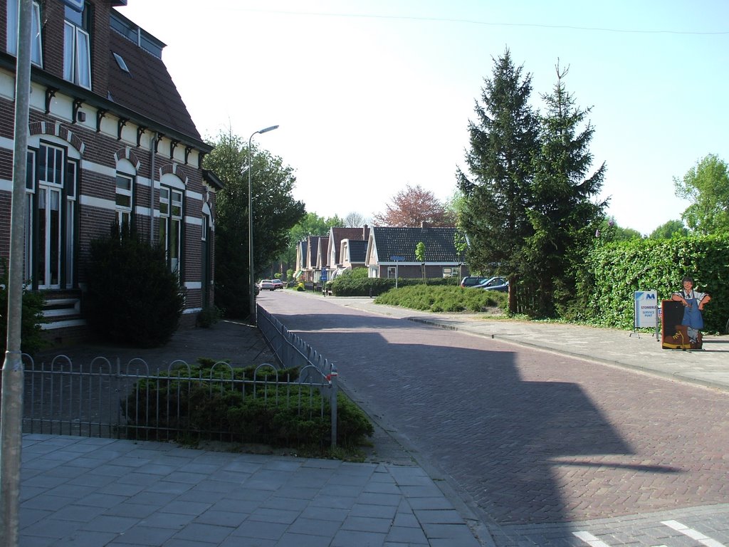 Ingang Wijkstraat te Nieuw Amsterdam by Roeline