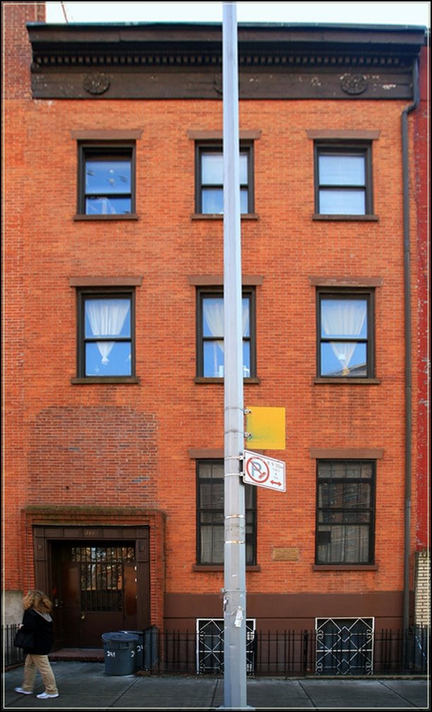 The Lower East Side: Shtiebel Row, Chevra Zemach Zedek Nusach Hoari - 241 East Broadway, NYC - February 2009 . . . . . numerous small Orthodox synagogues, some a century old, can be found on East Broadway between Montgomery and Clinton Streets, giving rise to the name "Shtiebel Row". by LuciaM