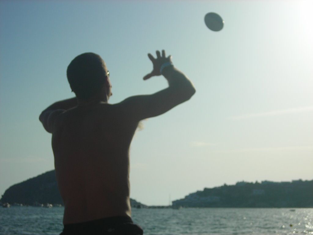 US Football Players on Maronti beach by claespo