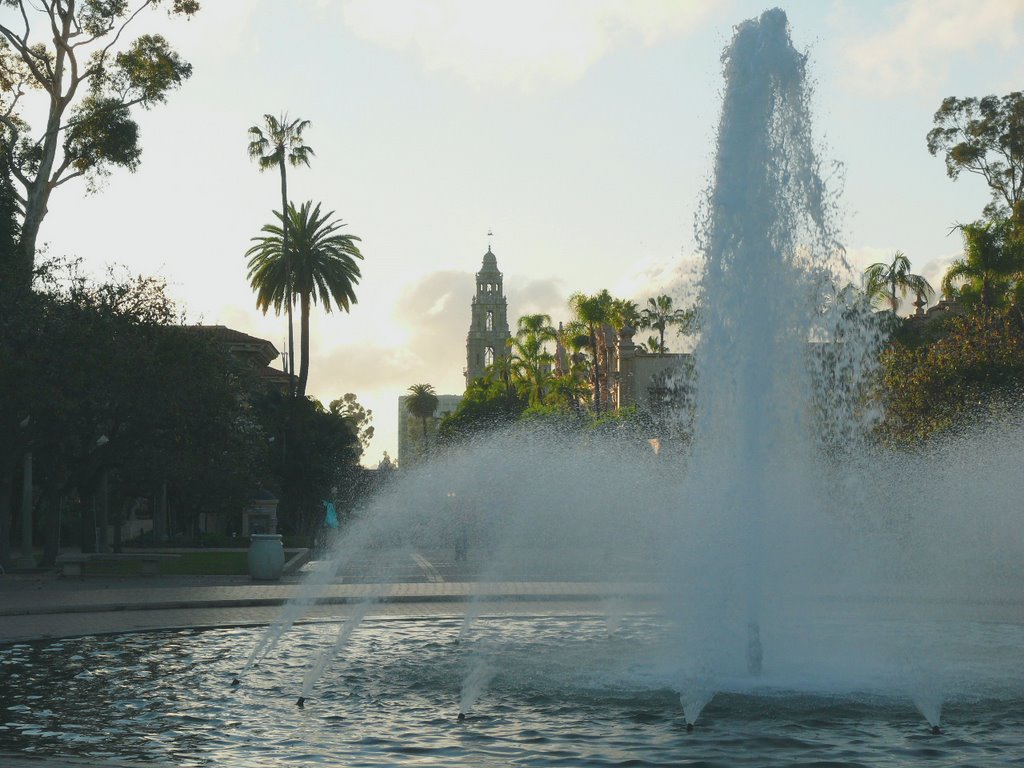 Balboa Park Fountain by rjpinner