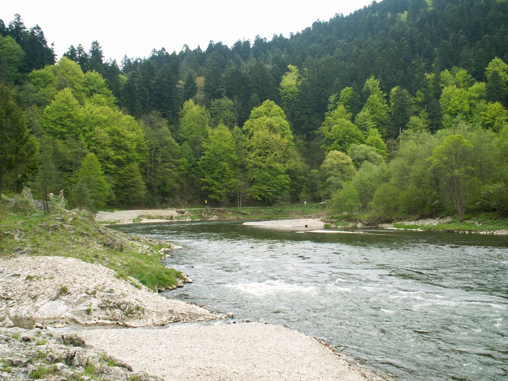 Dunajec zo slovenskej strany by Taugan