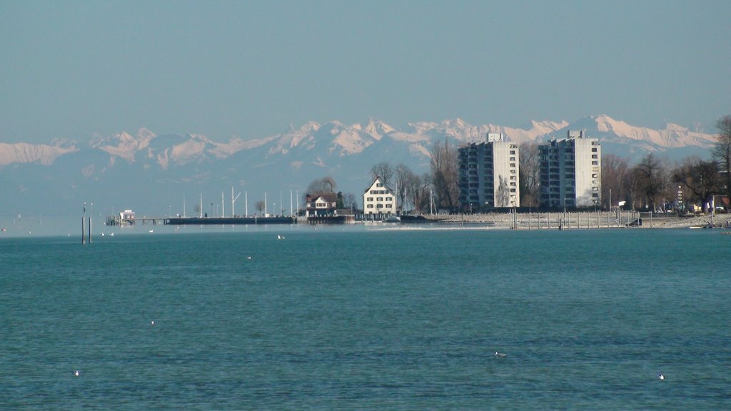 Bottighofen, with the Alps in the background by parus.major