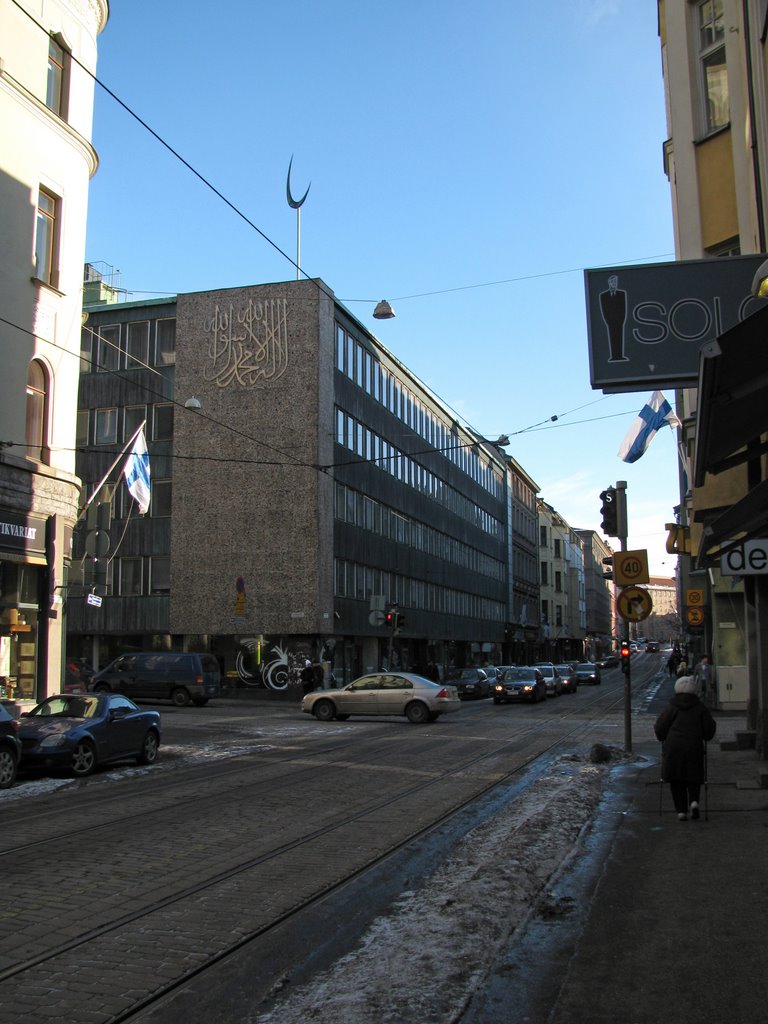 Helsingin moskeija, Uudenmaankatu by Raimo Mäkelä