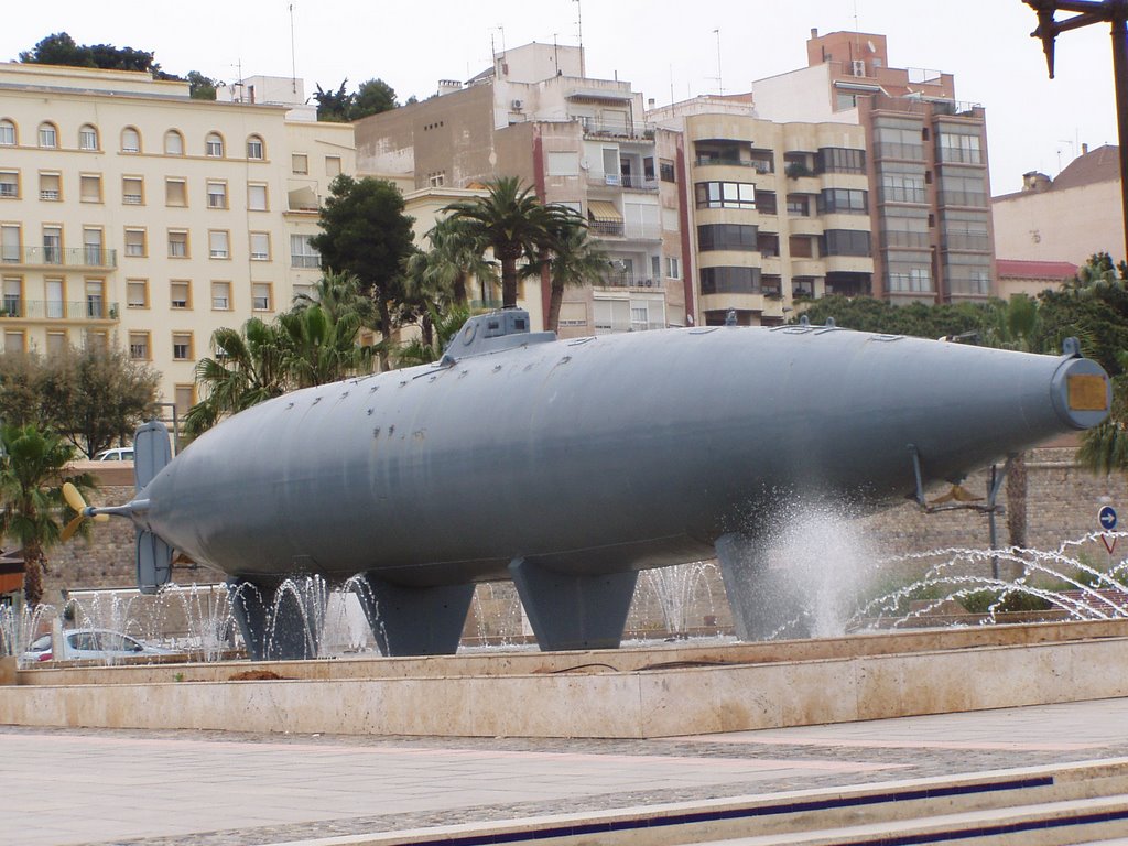 Early Submarine by barnstaplebarry