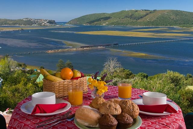 Breakfast at Paradise Found and view of Knysna Lagoon by Chris Daly FPSSA..APSSA (Vers) AFIAP