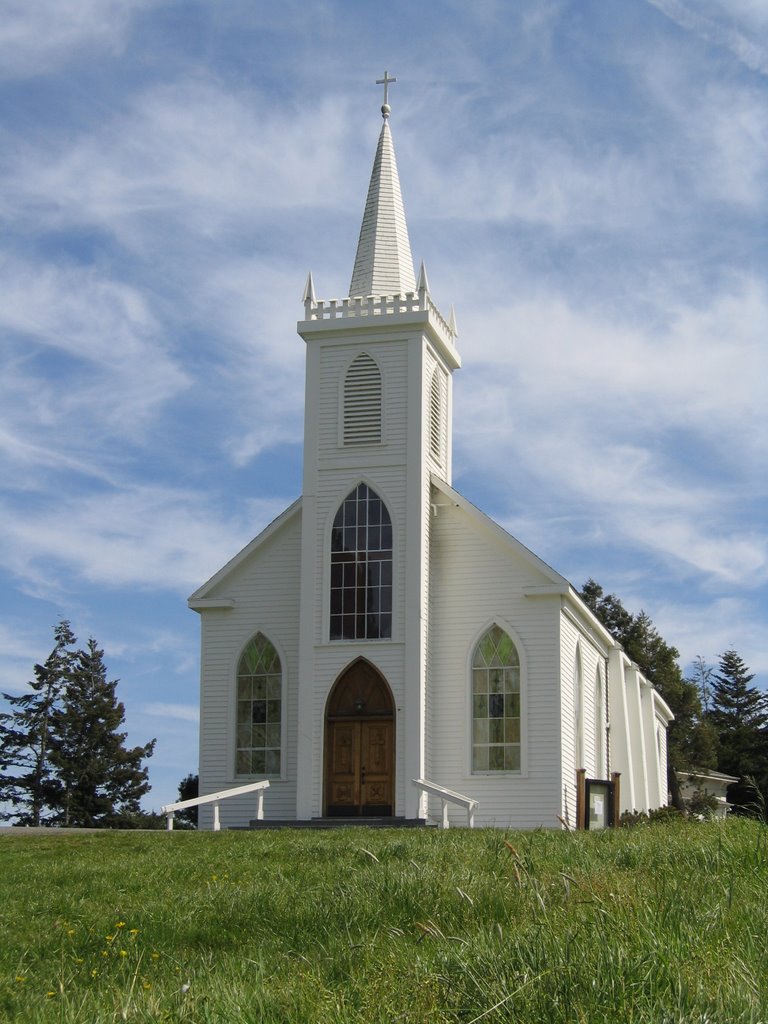 Church at Bodega, CA by Erin Kapsar