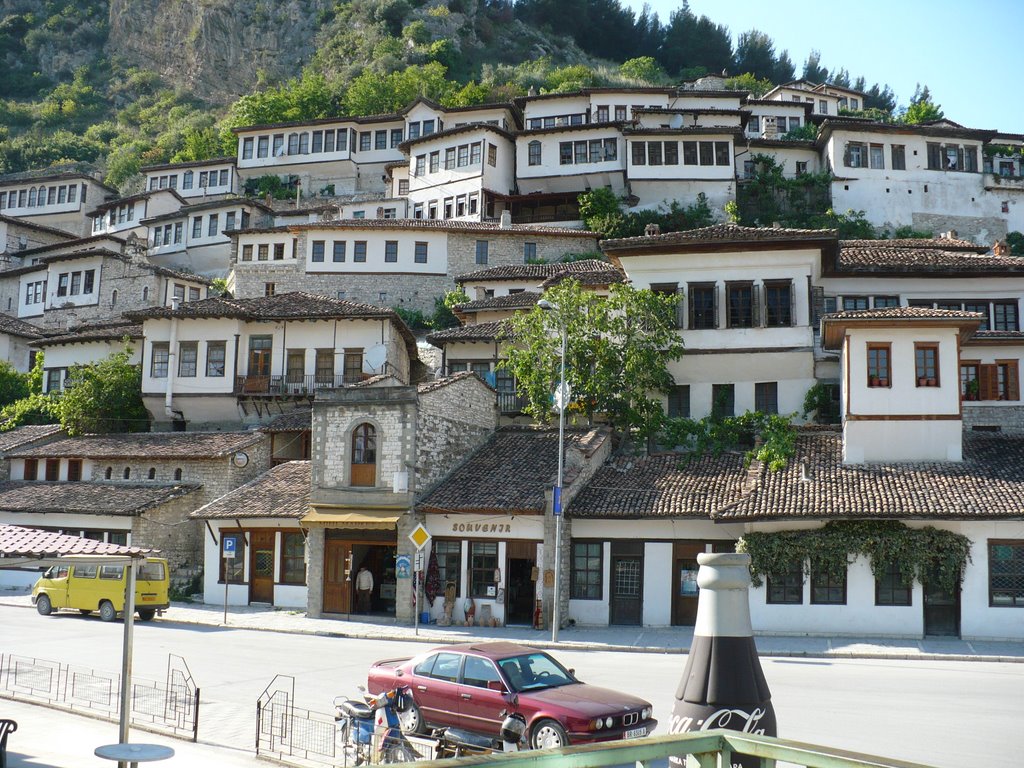 Berat town by HonzaM