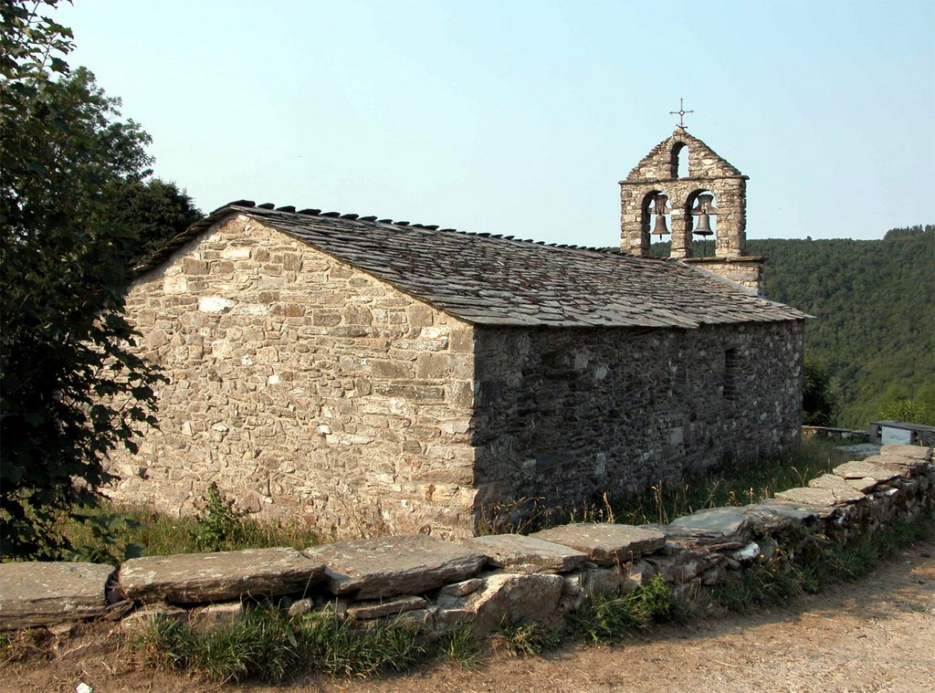 CAMINO DE SANTIAGO (2005). FONFRÍA (Lugo). Iglesia de San Xoán (sXII). by Carlos Sieiro del Nido