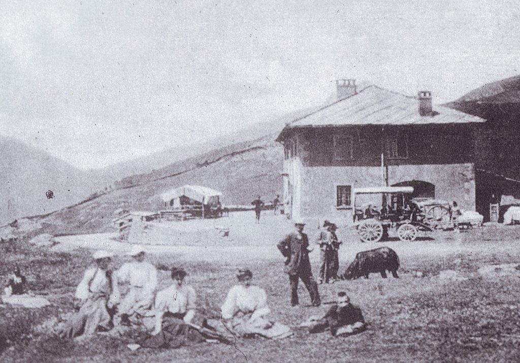 1919 circa, Colle del Sestriere by Giovanni Mirgovi